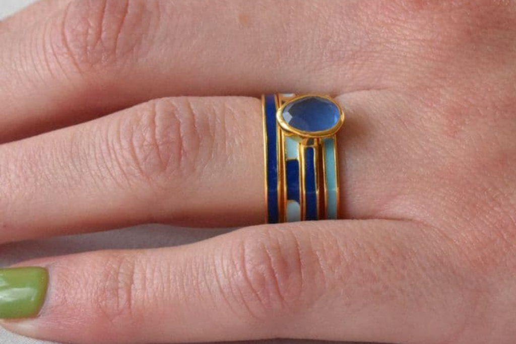 Enamel Rings: