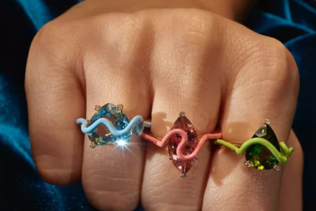 Enamel Rings: